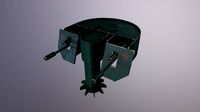 automatic military turret