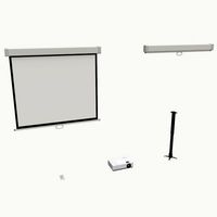 projector and screen