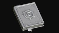 stylized book