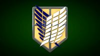 attack on titan - wings of freedom logo