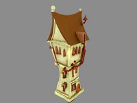 cartoon house
