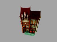 cartoon house