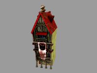 cartoon house