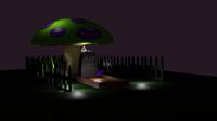 mushroom cemetery