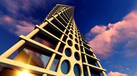 Twisted tower