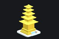 stone pagoda at jeongnimsa temple