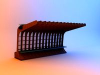 urban parametric design of modular bus stop