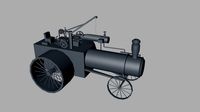 steam tractor