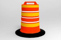 barrel road construction