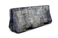 concrete barrier -low poly - pbr