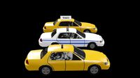 passenger car pack vr ar low-poly