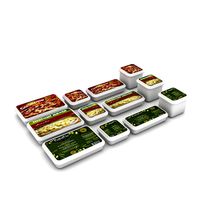 frozen fast foods 3d