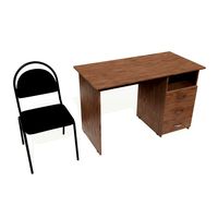 desk and chair