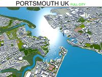 portsmouth city uk 35km