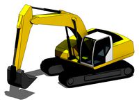 Excavator - Revit Family
