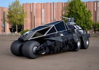 batmobile concept car 3ds