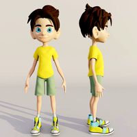 cartoon boy