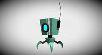 lowpoly robot