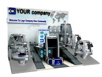 booth exhibition stand a502b