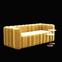 modern velvet sofa