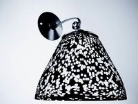 black sconce