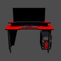 computer pack 4 low poly game ready model