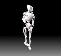 robot with gravi rocks