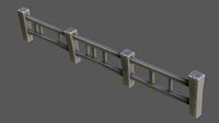 stylized fence