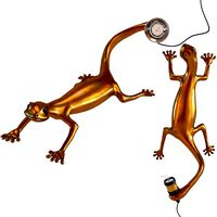 wall lamp gecko head