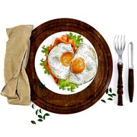 fried eggs