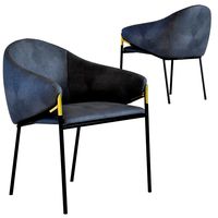 chair with armrest boulevard