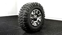 off-road wheel low-poly