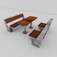 yard bench