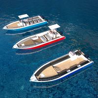 motorboats lowpoly asset pack