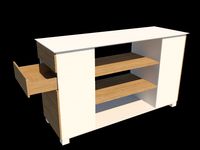 wooden desk