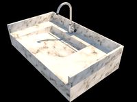 marble sink