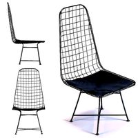 chair grid black