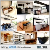 3dnik interior vol 03 kitchen counter