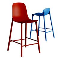 kristalia sharky stool metal