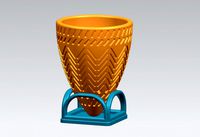 comb-pattern pottery