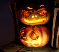 aggressor pumpkin halloween decor