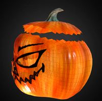 pumpink sparkler halloween