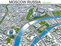 moscow city russia 150km
