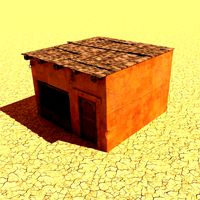 arabian house low-poly model