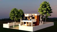 architectural modern house