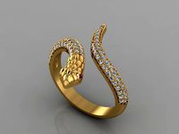 snake ring