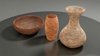 wicker baskets hight poy models