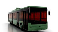 trolleybus bogdan t80110 - low version