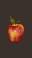 red apple