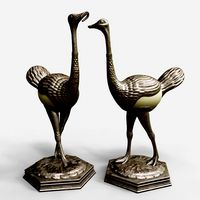damaged elias geyer ostrich eggs
